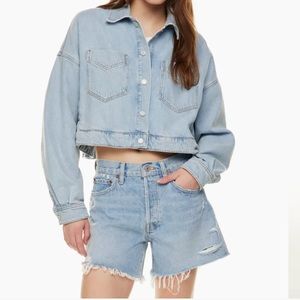 Aritzia parker long shorts